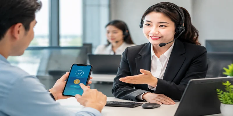 Bộ phận chăm sóc khách hàng RR99 hỗ trợ giải quyết các sự cố thanh toán