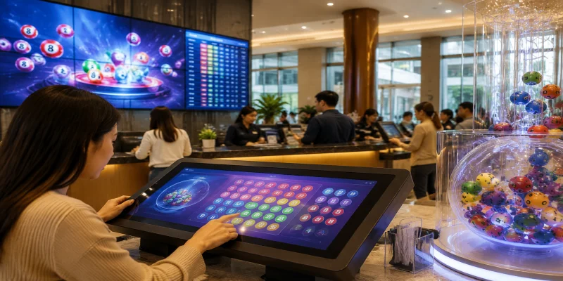 Giao diện bảng điều khiển trực quan tại sảnh xổ số rr99 với đầy đủ các đài quay thưởng trực tuyến