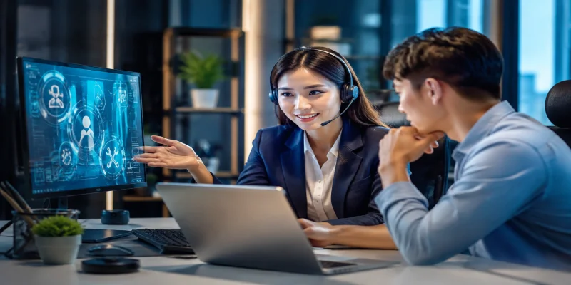 Nhân viên CSKH hỗ trợ người chơi xử lý các lỗi kỹ thuật và bảo mật tài khoản